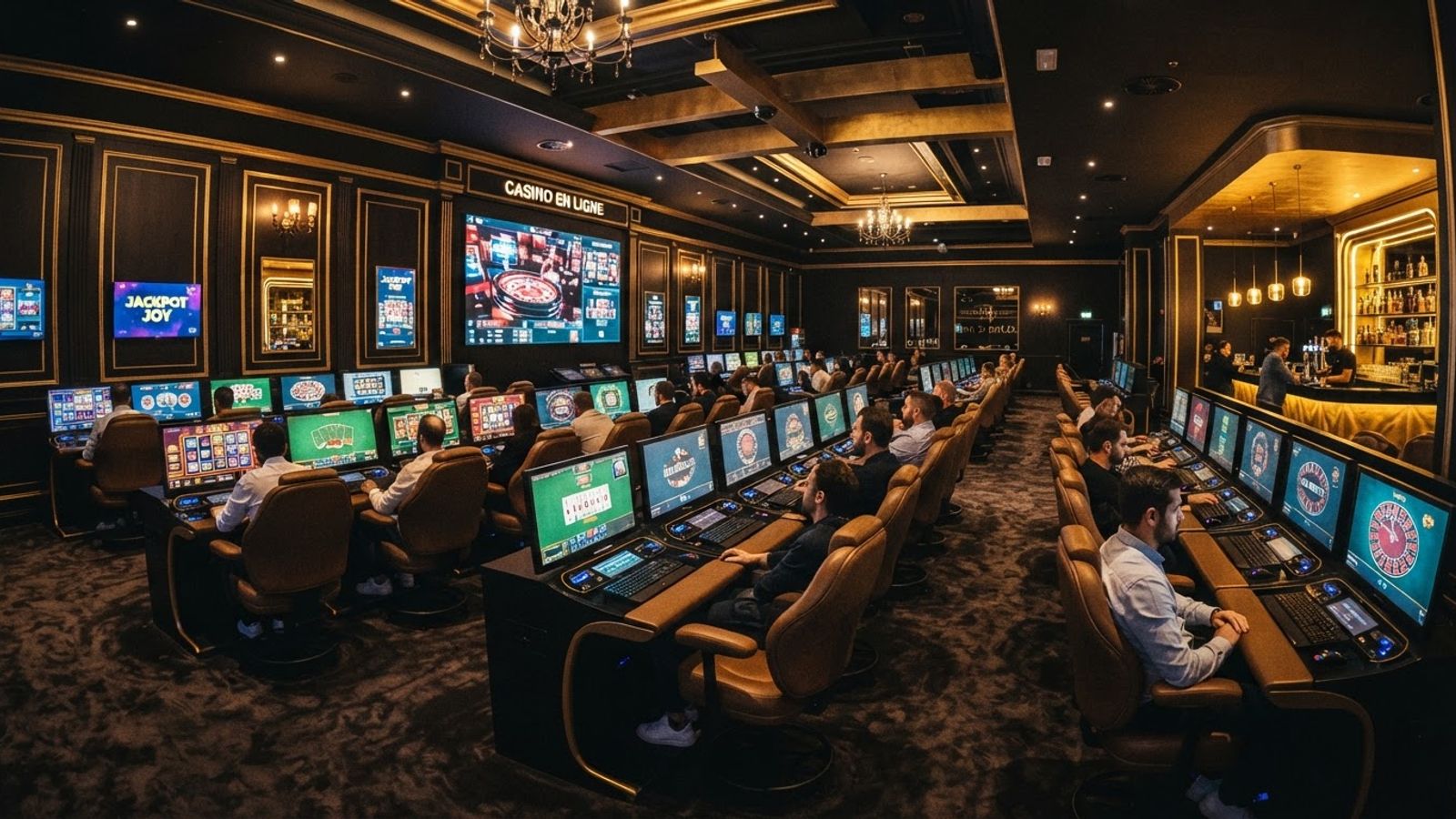 Vue d'ensemble d'un casino en ligne
